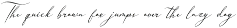 Nellysia Sorettein Calligraphy preview