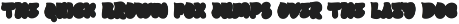 Outline Mirage - Graffiti Font preview