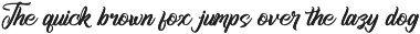 Janthika Kertylan Modern Brush Font preview