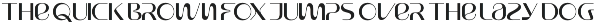 Sky Walk Sans Serif Futuristic Font font preview