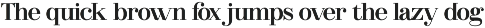 Lux Orbis - Serif font family preview