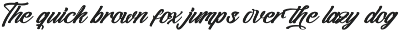 Blathie Bold Calligraphy Font preview