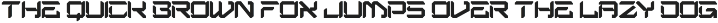 Aliens Robot - Modern Techno Font preview