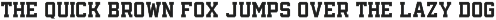 JOCK – The Classic Letterman Font preview