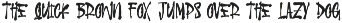Cajun Wegen All Caps Handmade Font preview