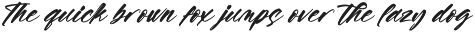 Vaughn Daniel Bold Handwritten Font preview