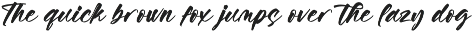 Vaughn Daniel Bold Handwritten Font preview