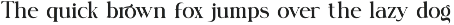 Gitrong Elegant Serif Font preview
