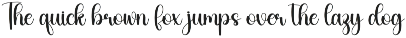 Gesture | Script Font preview