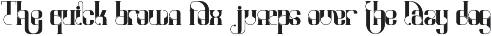 Classical Tradition - Geometric Font preview