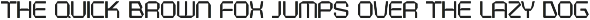 Universa - Futuristic Font preview