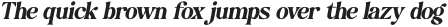 Baskerville Display Pro Bold Oblique otf (700) Sample