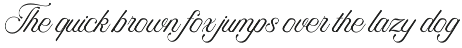 Puspita Script font preview