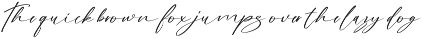 Lentera Jiwa - Modern Script Font font preview