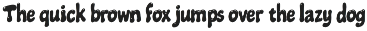 Blowpis - Liquid Bubble Font preview