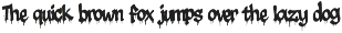 Dripping Graffiti Font font preview