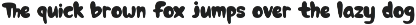 Weazer Bubble Display Font preview