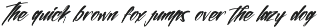 Sinthetic Virtual Modern Brush Font preview