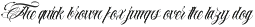 Chicago Script Tattoo Font font preview