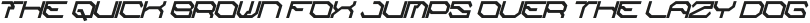 Alpha Cyberpunk Italic otf (400) Sample