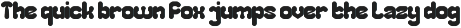 Chubby Tech font preview