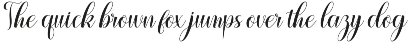 Monika Calligraphy Font preview