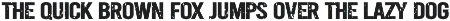 Display font Dusthed sans serif preview