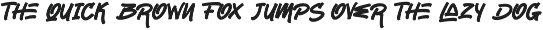 Whest Hoop - Graffiti Font preview