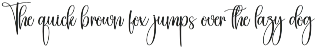 Graduation | Script Font preview