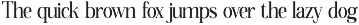 Gradine – Luxury Serif preview