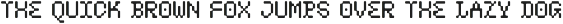 Psygen – Modern Pixel Font preview