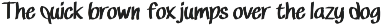 Display font Zigfrak sans serif preview