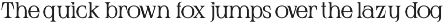 Tever Display Typeface preview