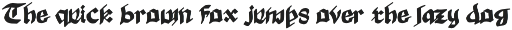 Tomant Blackletter Font preview