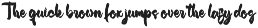 Delichatz - Bold Brush Script preview