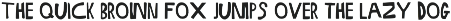 EGGSTAND Typeface font preview