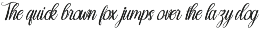 Andyra Script Font preview