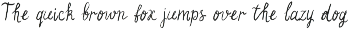 La Bohème whimsical handmade script font preview
