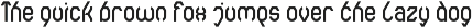 Simplify Optimize font preview