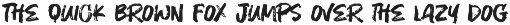Payout Brush Font preview