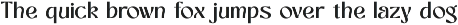 Magvix Modern Display Serif Font preview