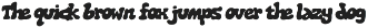 Sauce TM – Bubbly Font font preview