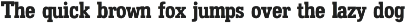 Homerun Serif - Sport font preview