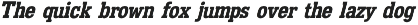 Homerun Serif - Sport font preview