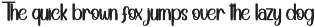 Nightday | Script Font preview