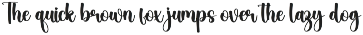 Relation | Script Font preview