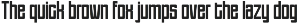 Throlacon - Condensed Racing Font preview