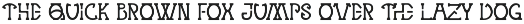 MYSTIQ mysterious display font font preview