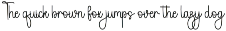 Diary Camellia font preview