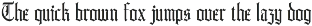 Cambrine – Blackletter Font preview
